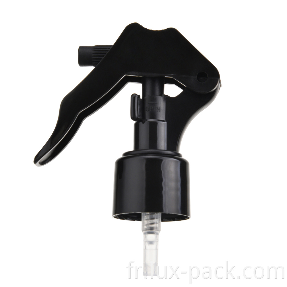 28/410 Black Mini Trigger pulvérisateur Pompe Pump Pump de jardin Pumple blanche